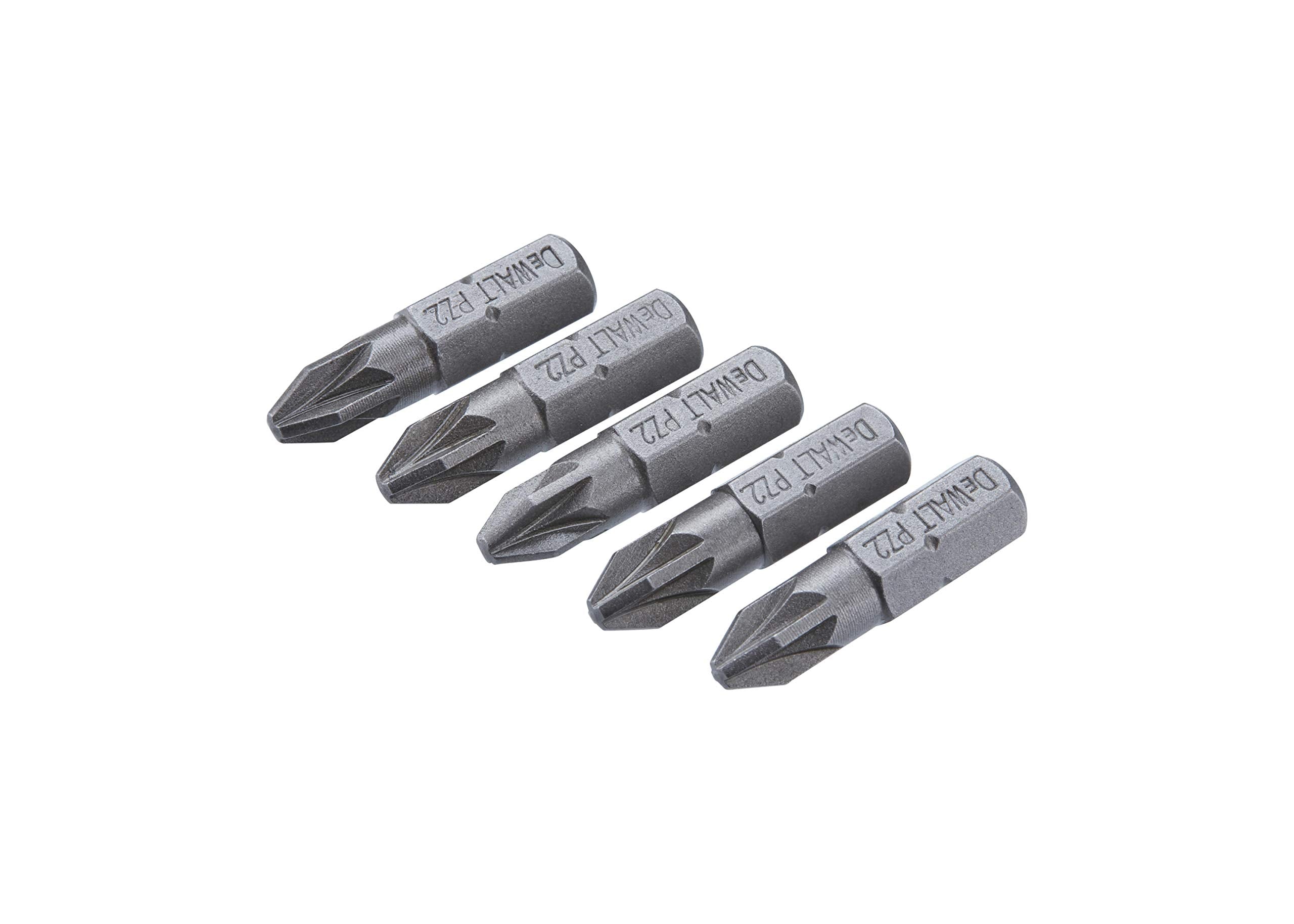 DEWALT Screwdriver PZ2 25 Piece Bit Set in Tic Tac Box, DT71521-QZ